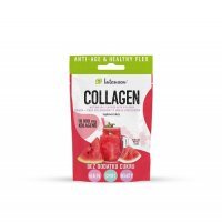 INTENSON Kolagen o smaku arbuzowym + kwas hialuronowy + Witamina C 10,8 g
