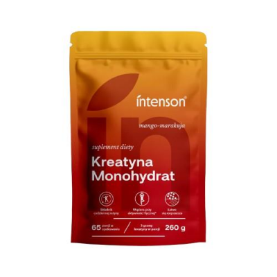 Intenson Kreatyna Monohydrat mango marakuja, 260 g
