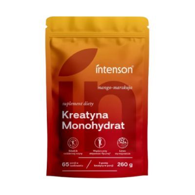 Intenson Kreatyna Monohydrat mango marakuja, 260 g