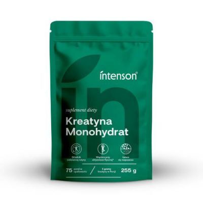 Intenson Kreatyna Monohydrat Pure proszek, 255 g