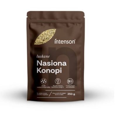 Intenson Nasiona konopi łuskane, 250 g