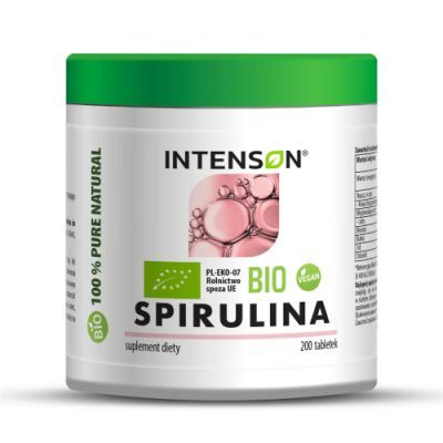 INTENSON Spirulina, 200 tabletek