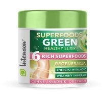 INTENSON Superfoods Green Healthy Elixir, 150g  KRÓTKA DATA 31.12.2024