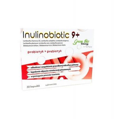 INULINOBIOTIC 9+ probiotyk i prebiotyk 9 szczepów bakterii 30 kapsułek