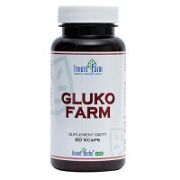Invent Farm Gluko Farm, 60 kaps. KRÓTKA DATA 31.07.2026