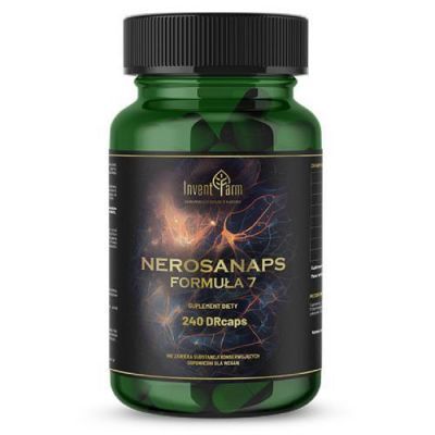 Invent Farm Nerosanaps Formuła 7, 240 kaps. KRÓTKA DATA 30.09.2026