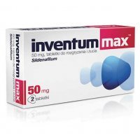 INVENTUM MAX 50 mg 2 tabletki DATA WAŻNOŚCI 31.05.2024
