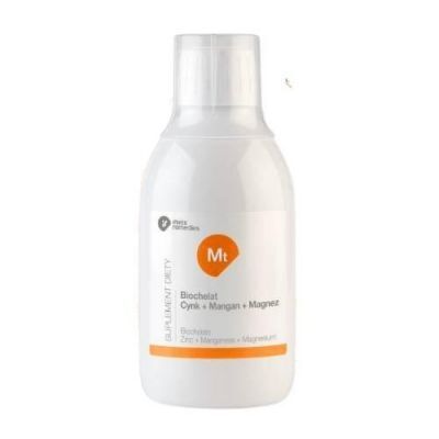 INVEX REMEDIES BIOCHELAT Cynk + Mangan + Magnez, 300 ml KRÓTKA DATA 18.09.2026