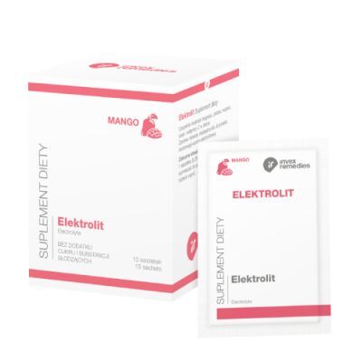 Invex Remedies Elektrolit mango w saszetkach, 15 sasz.