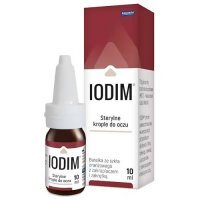 Iodim Sterylne, nawilżające krople do oczu, 10 ml
