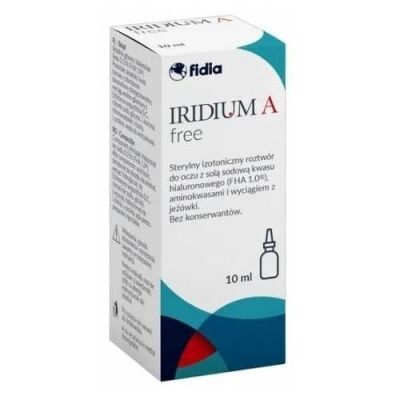 Iridium A Free krople do oczu, 10 ml