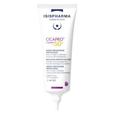 ISISPHARMA Cicapro Cream SPF50+ Krem regenerujący do skóry podrażnionej, 40 ml