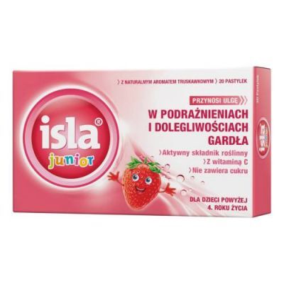 ISLA JUNIOR 20 pastylek do ssania