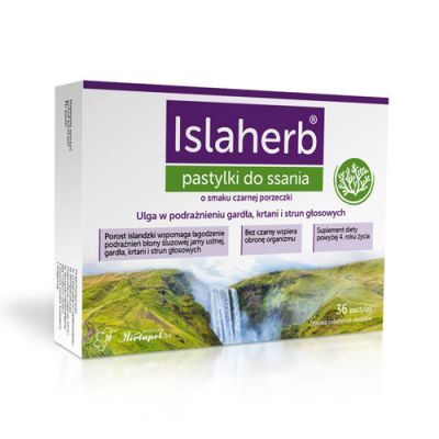 ISLAHERB 36 pastylek do ssania