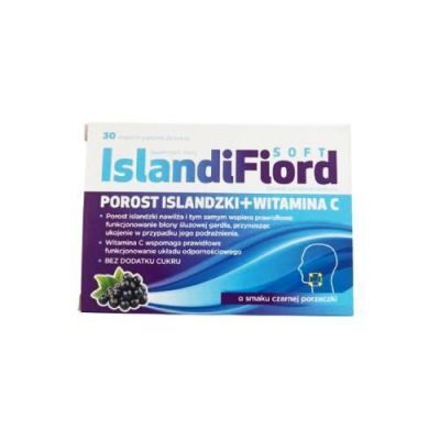 ISLANDIFIORD SOFT 30 pastylek do ssania ERBAFARM