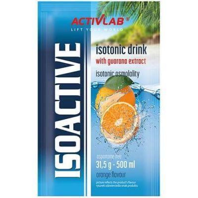 ISOACTIVE Napój Izotoniczny o smaku GORZKIEJ POMARAŃCZY saszetka 31,50g