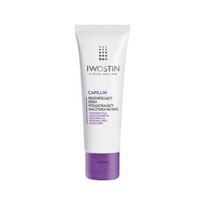 Iwostin Capillin Regenerujący krem wzmacniający naczynka na noc, 50 ml