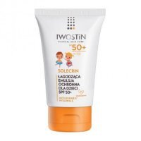 IWOSTIN SOLECRIN Emulsja do opalania dla dzieci SPF50+, 100ml   KRÓTKA DATA 31.01.2025