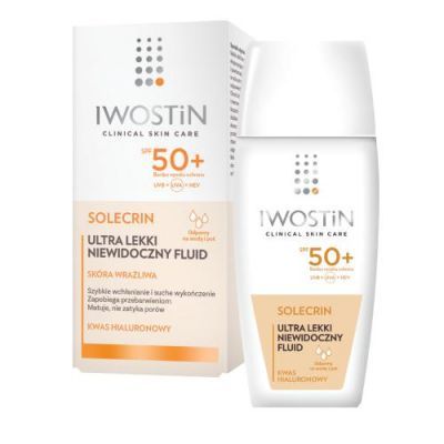 IWOSTIN SOLECRIN Ultra lekki niewidoczny fluid SPF50 40 ml