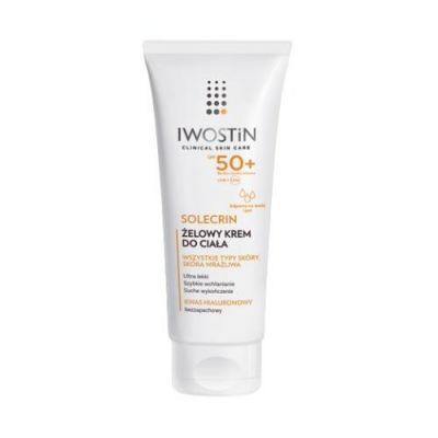 IWOSTIN SOLECRIN Żelowy krem do ciała SPF50+, 200ml KRÓTKA DATA 31.07.2026