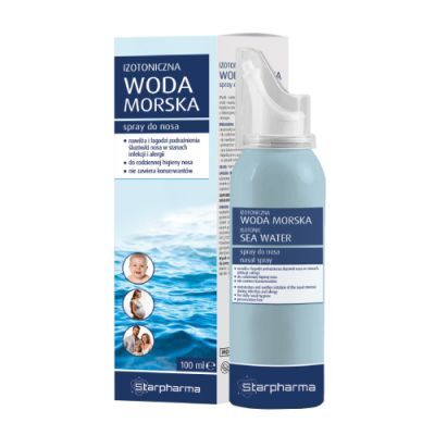 Izotoniczna woda morska Spray do nosa, 100 ml