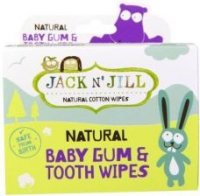 JACK N'JILL Naturalne Chusteczki do mycia dziąseł niemowląt 25 sztuk