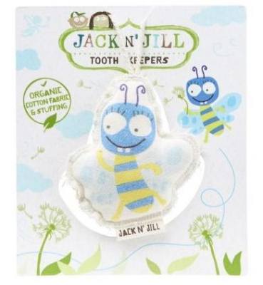 JACK N'JILL Woreczek zębuszek na mleczaki Buzzy (pszczoła)