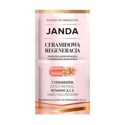 JANDA Ceramidowa Regeneracja Maseczka suplementacyjna, 2x4ml