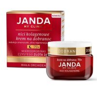 JANDA Nici kolagenowe krem do twarzy na dobranoc 70+, 50ml