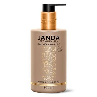 Janda Premium SPA Satynowy Dotyk Aksamitny krem do rąk, 300 ml