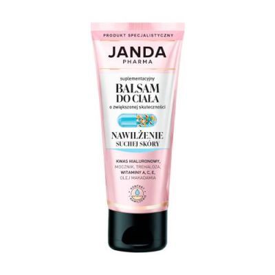 JANDA Suplementacyjny balsam do ciała Nawilżenie suchej skóry, 200ml
