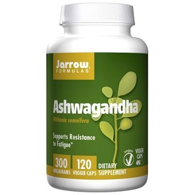 JARROW FORMULAS ASHWAGANDHA 300 mg 120 kapsułek