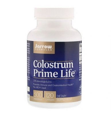 JARROW FORMULAS Colostrum Prime Life 400 mg 120 kapsułek