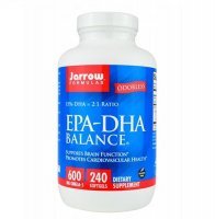 JARROW FORMULAS EPA-DHA Balance 240 kapsułek