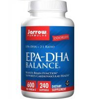JARROW FORMULAS EPA-DHA Balance 240 kapsułek DATA WAŻNOŚCI