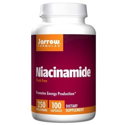 JARROW FORMULAS NIACINAMIDE (Niacyna) 250 mg 100 kapsułek