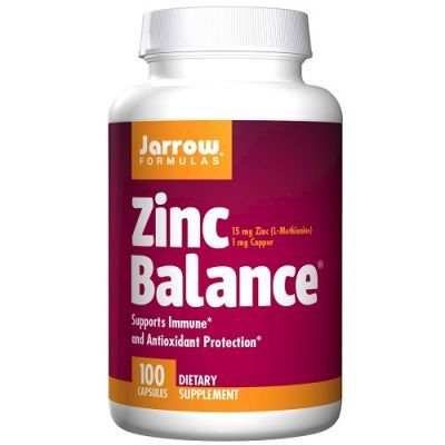 JARROW FORMULAS ZINC BALANCE 250 mg 100 kapsułek
