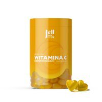 JellMe Witamina C + Bioflawonoidy żelki smak cytrynowy, 250 g