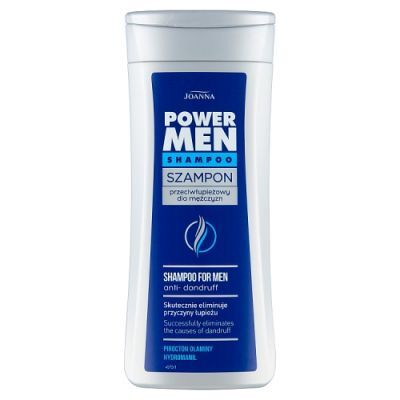 JOANNA Power Men Szampon przeciwłupieżowy dla mężczyzn, 200 ml