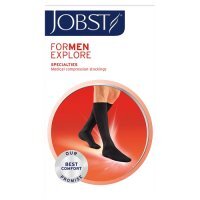 JOBST FORMEN EXPLORE podkolanówki uciskowe CCL1 granatowy, rozmiar 4 ZP