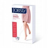 JOBST ULTRASHEER Podkolanówki uciskowe krótkie CCL2 czarny, rozmiar 5 ZP KRÓTKA DATA 31.12.2024