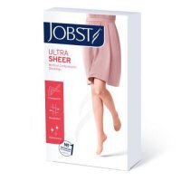 JOBST ULTRASHEER Podkolanówki uciskowe regular CCL1 czarne, rozmiar 1 ZP KRÓTKA DATA 31.12.2024