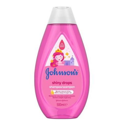 JOHNSON'S Shiny Drops Szampon do włosów dla dzieci, 500ml