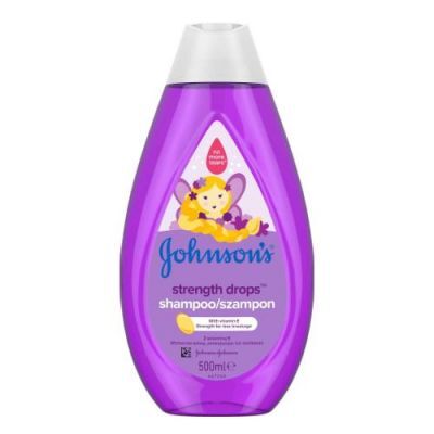 JOHNSON'S Strength Drops Szampon do włosów dla dzieci, 500ml