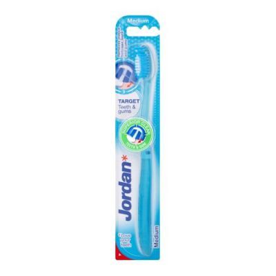 JORDAN Target Teeth & Gums Szczoteczka do zębów średnia, 1szt.