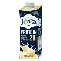 Joya Protein Napój owsiany o smaku banana i karmelu bez dodatku cukru, 250 ml