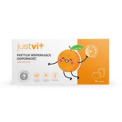 JUSTVIT Pastylki wspierające odporność, 20szt.