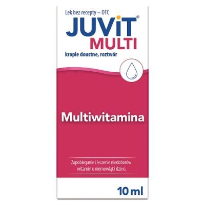 JUVIT MULTI krople doustne 10 ml L!