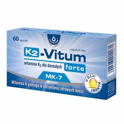 K2-VITUM FORTE Witamina K2 dla dorosłych 60 kapsułek