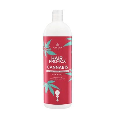 KALLOS KJMN HAIR PRO-TOX CANNABIS Konopny szampon do włosów 1000 ml
